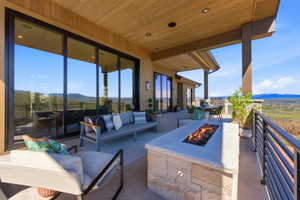 Patio terrace