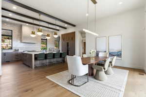 Dining area