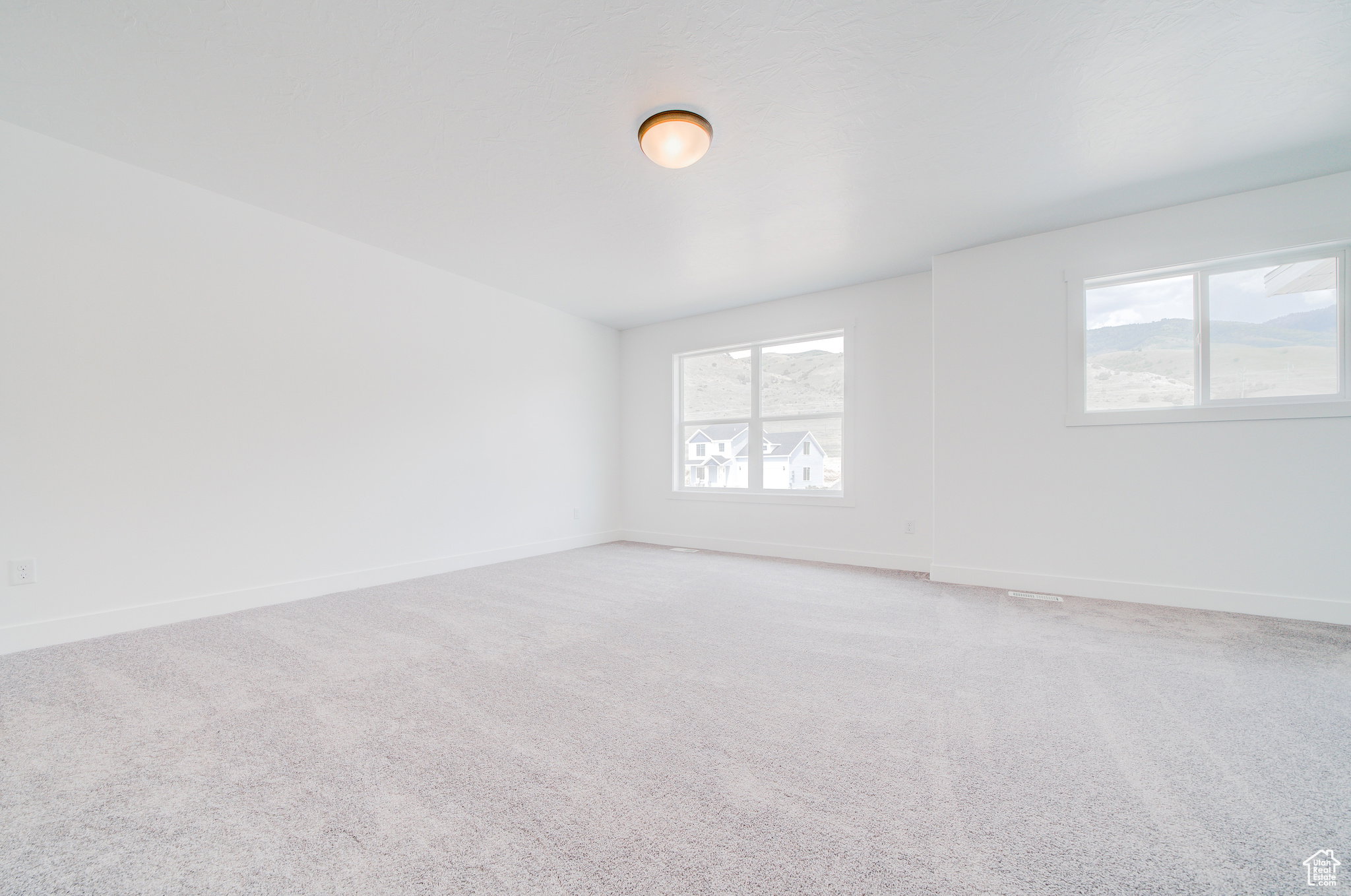 Photos of a previously finished home.