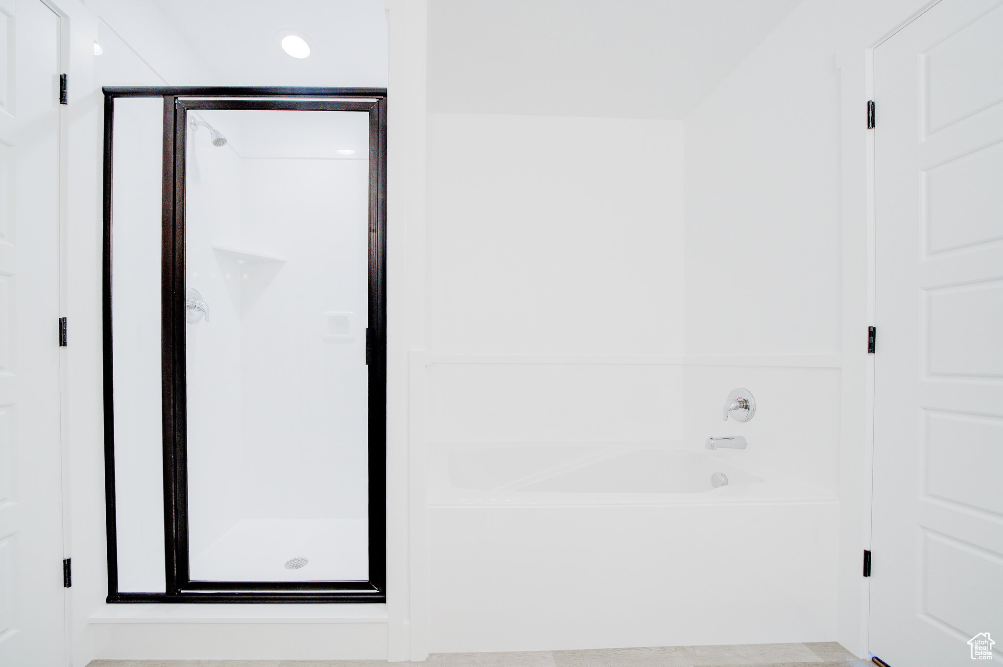 Photos of a previously finished home.