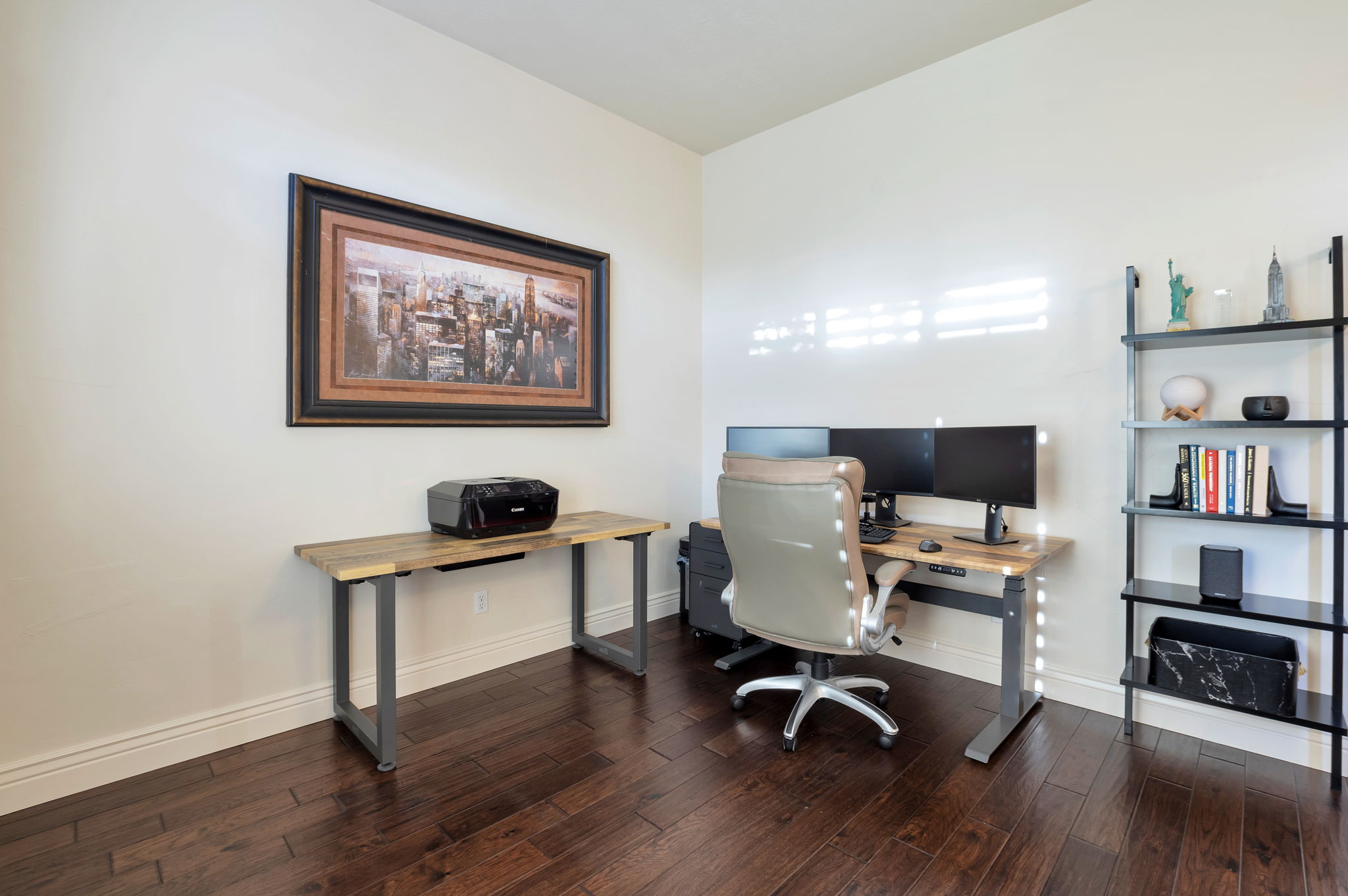 Private executive office offering flexibility for work, study, or creative space.