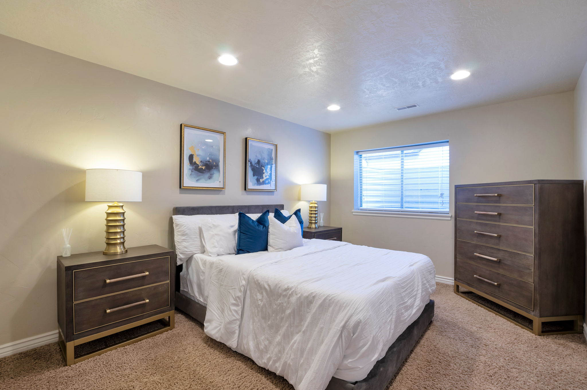 Additional lower-level bedroom offering comfort, privacy, and flexibility.