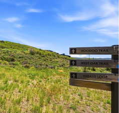 Jump on the nearby trails!