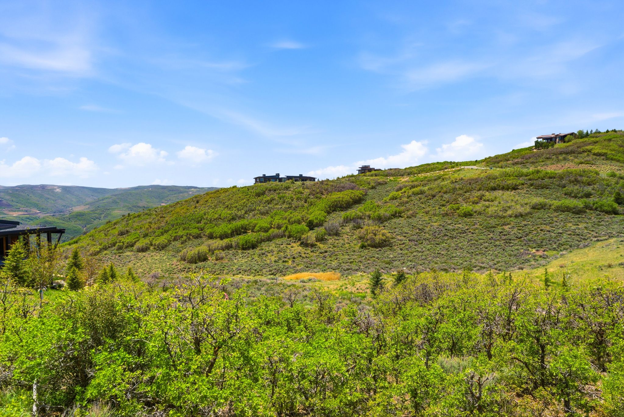 Cross valley views!