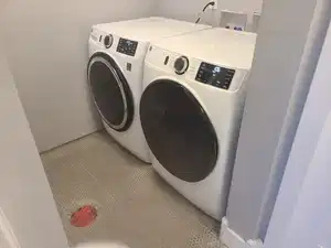Private shared laundry space