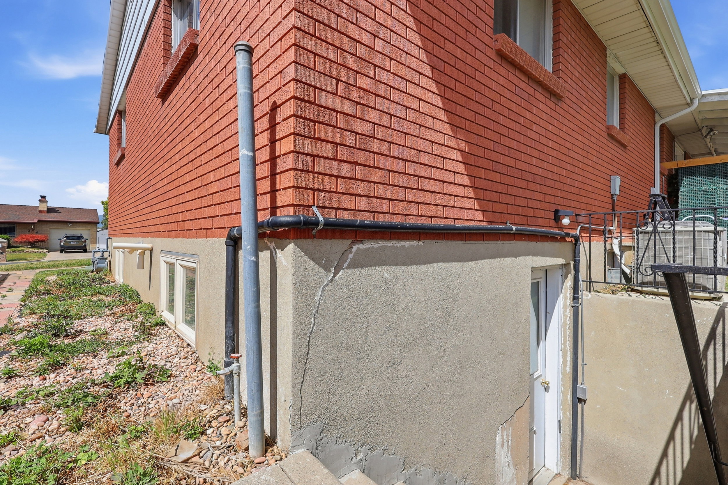 Basement entrance.