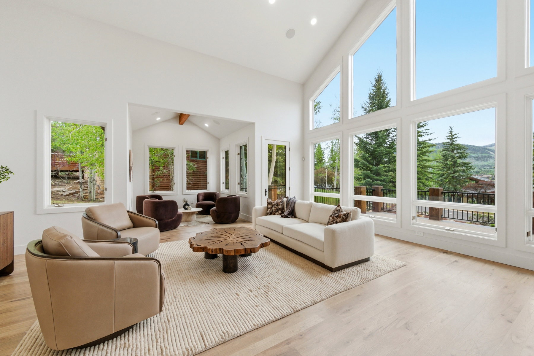Soaring Ceiling Heights and Stunning Views