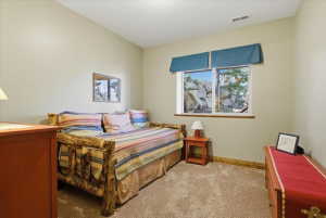 Bedroom featuring a double-pane window with lots of natural light