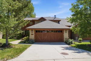 Exterior view of the garage
