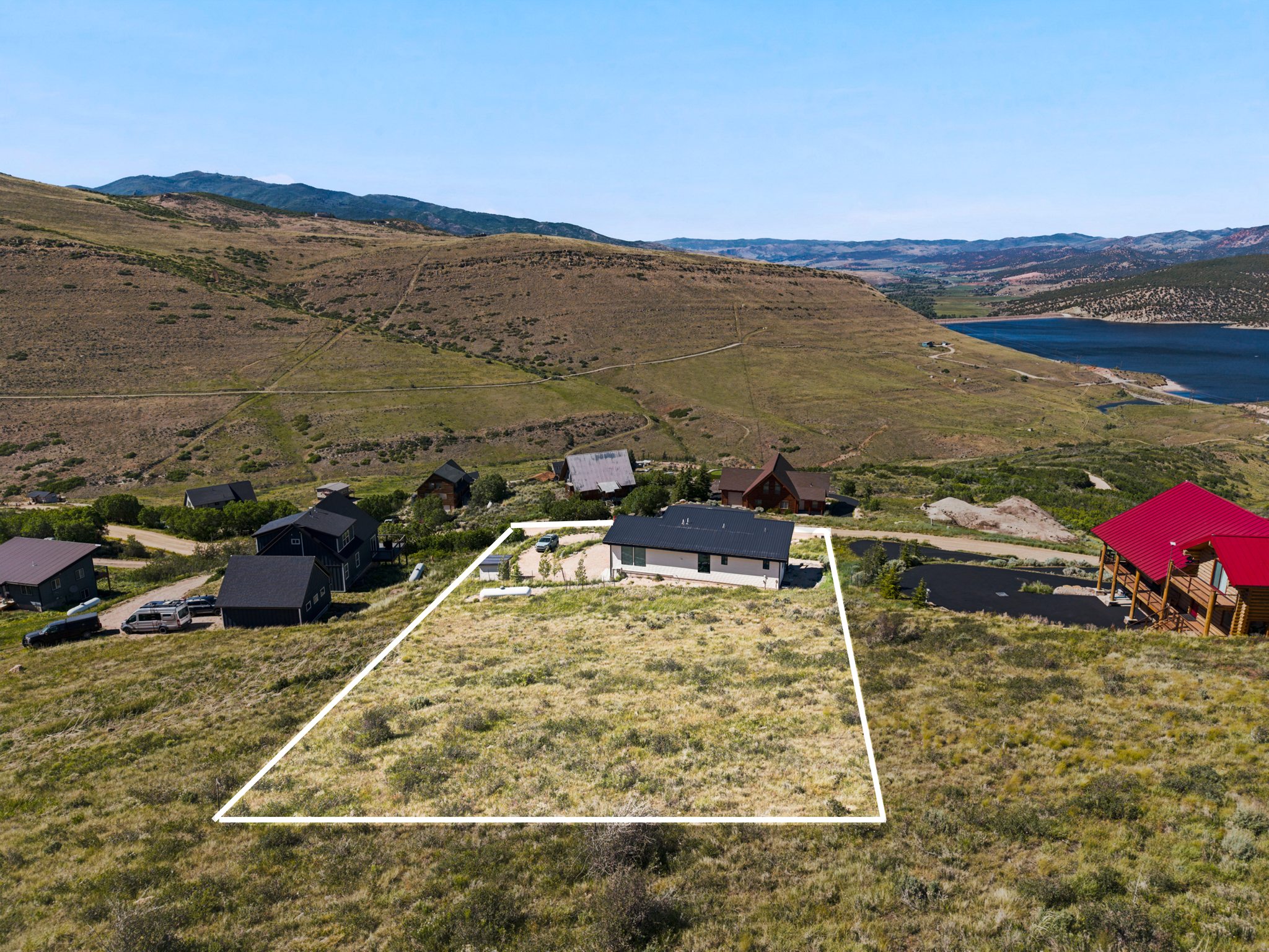 Expansive undeveloped land parcel featuring natural topography