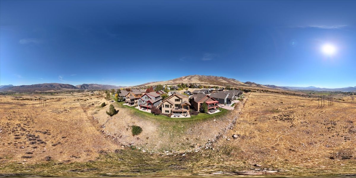 Residential development featuring multi-story homes with pitched roofs