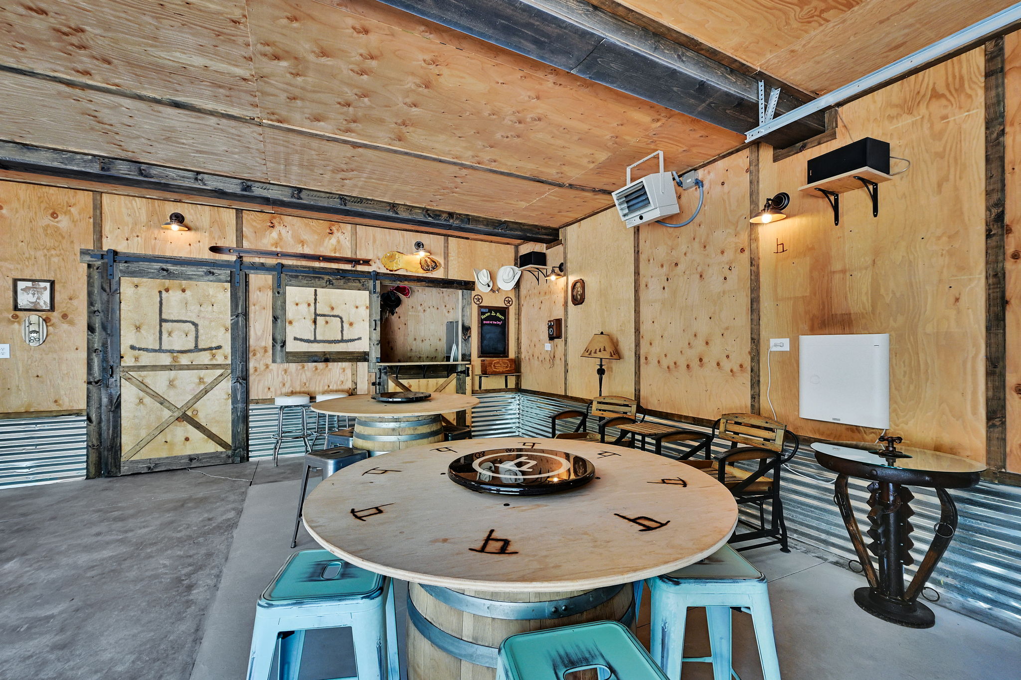 Bar area