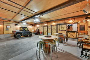 Projector room and parking