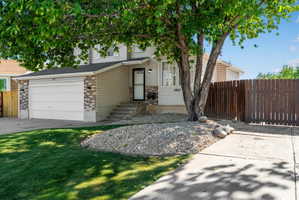 Two Driveways One on the left and one on the right.