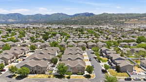 Residential neighborhood featuring a grid layout and numerous detached homes