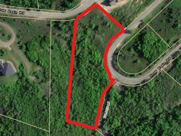 Plat Map. Illustrating the property boundaries and surrounding roads