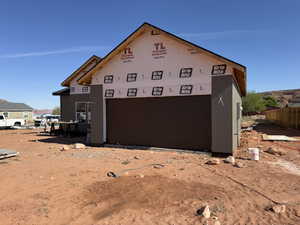 Two car garage