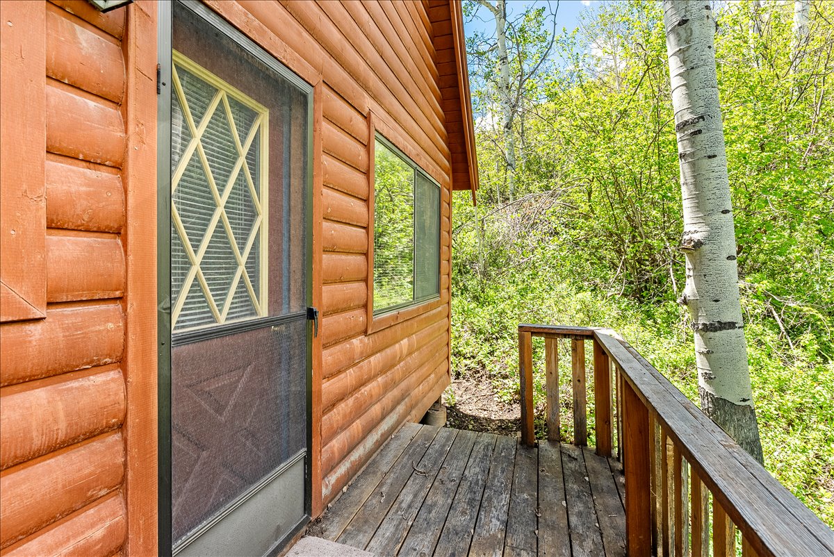 Rear deck