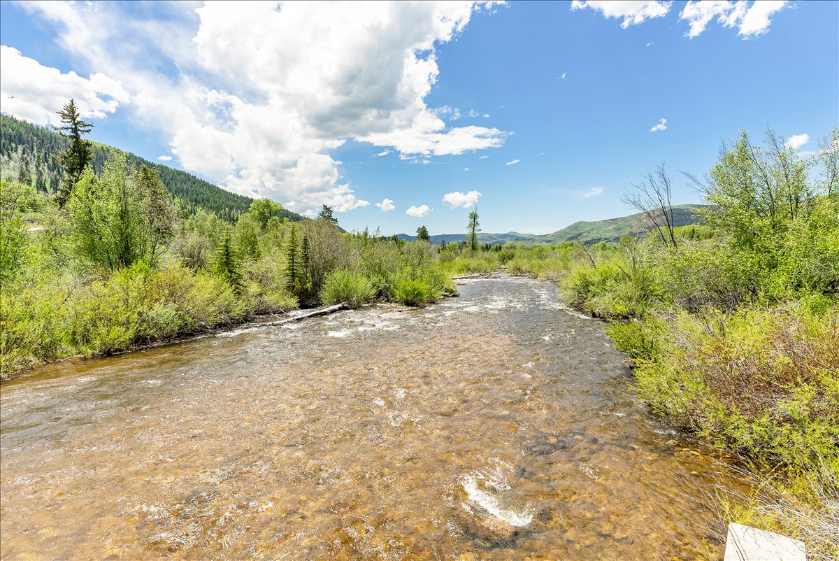 Weber River from within Aspen Mountain