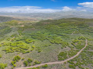 Expansive rolling hills with natural foliage
