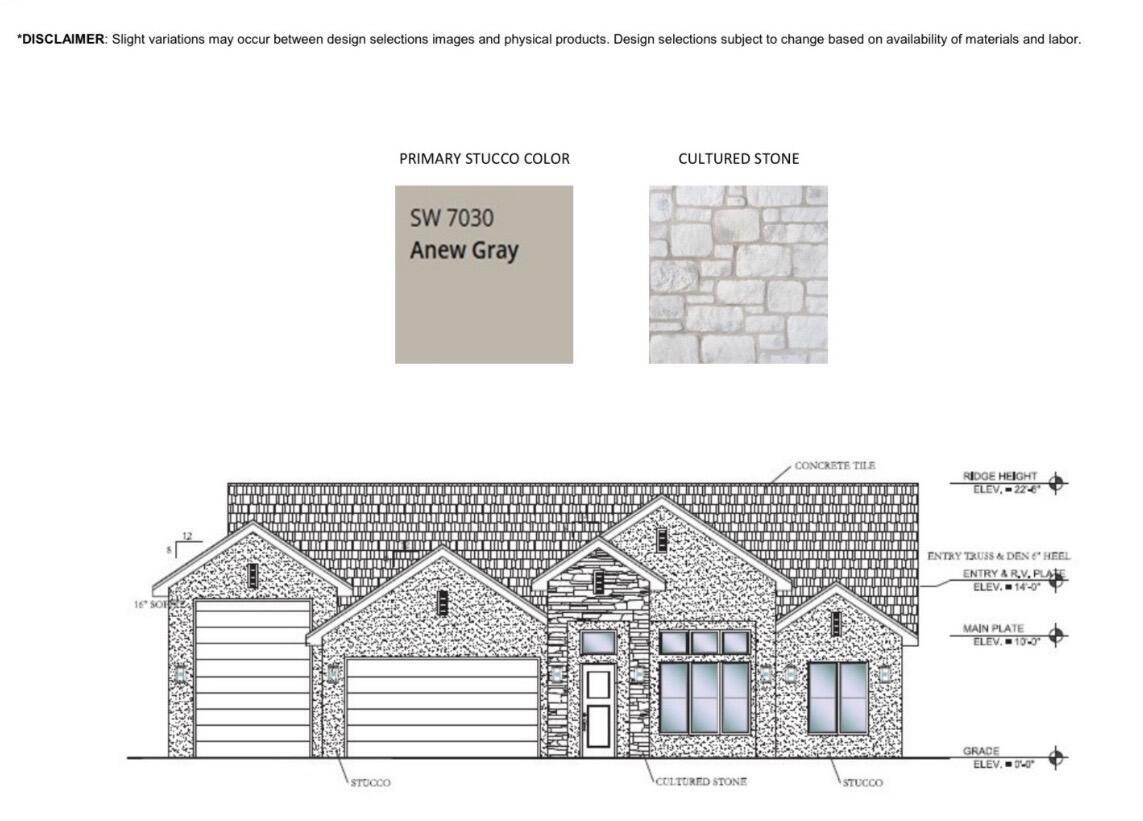 Scheduled exterior colors