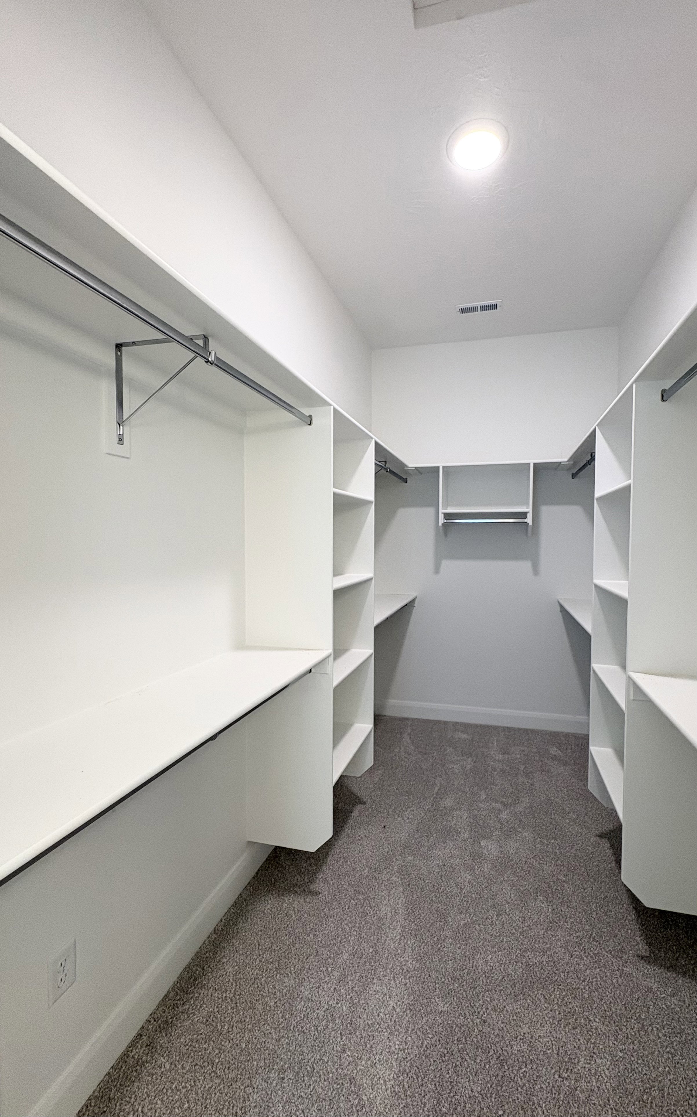 Primary closet