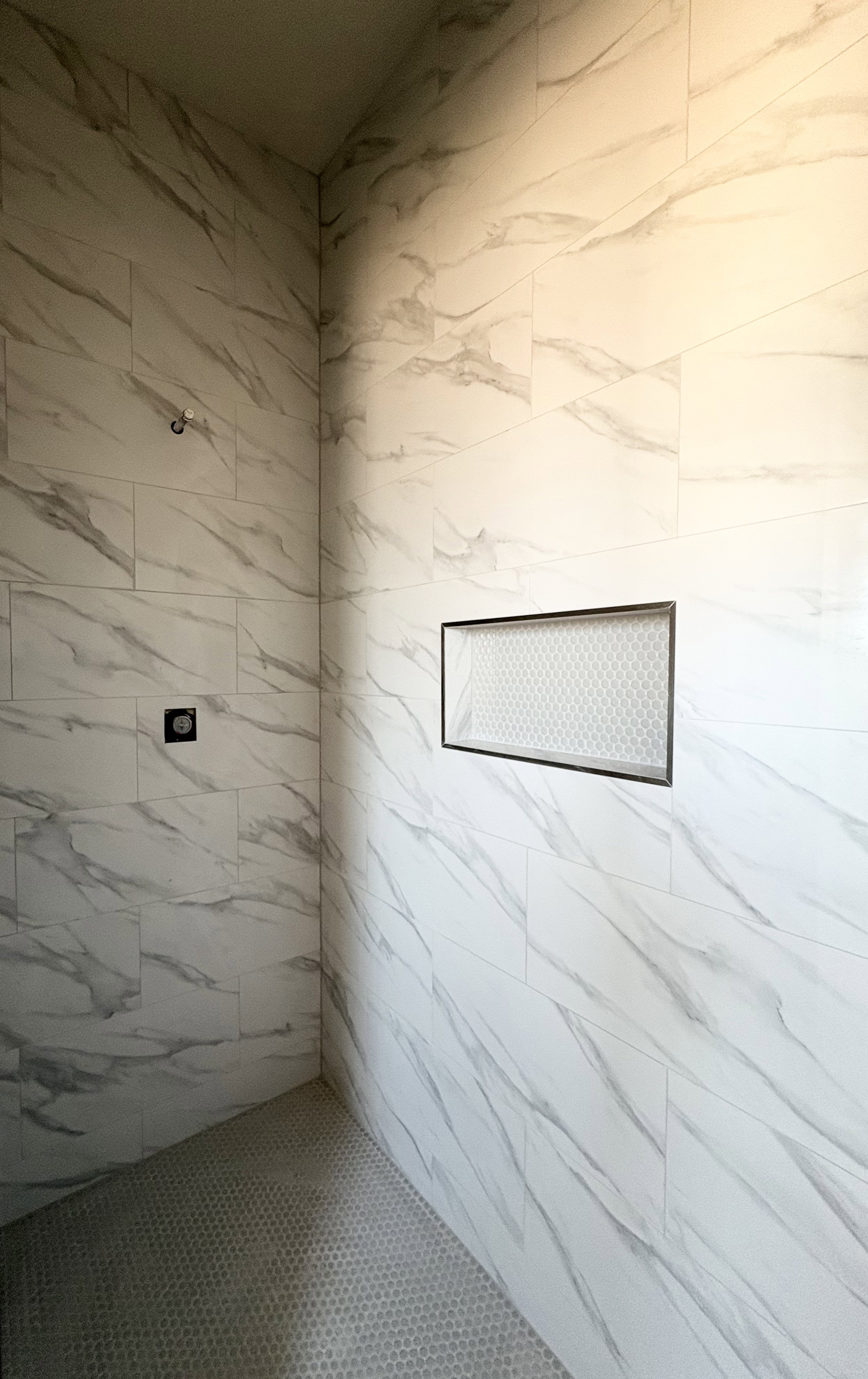 Main floor primary shower