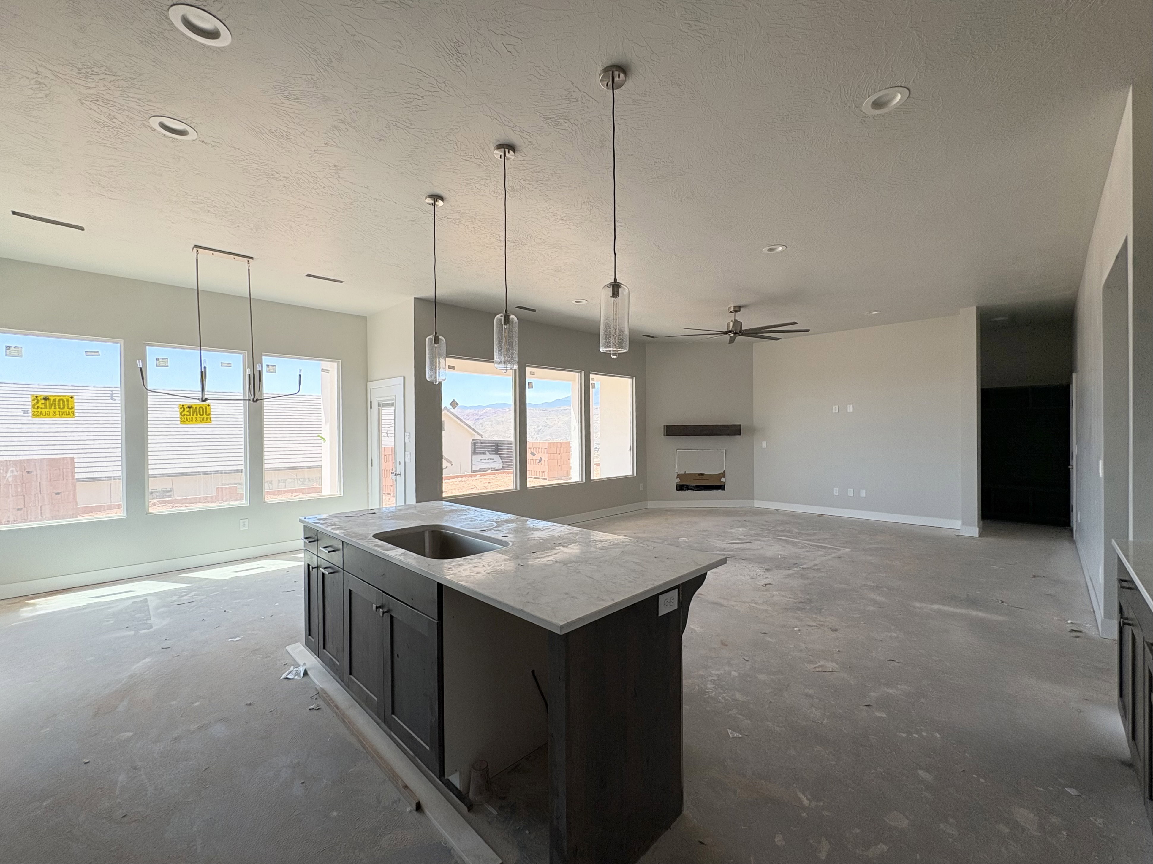 Main floor living areas