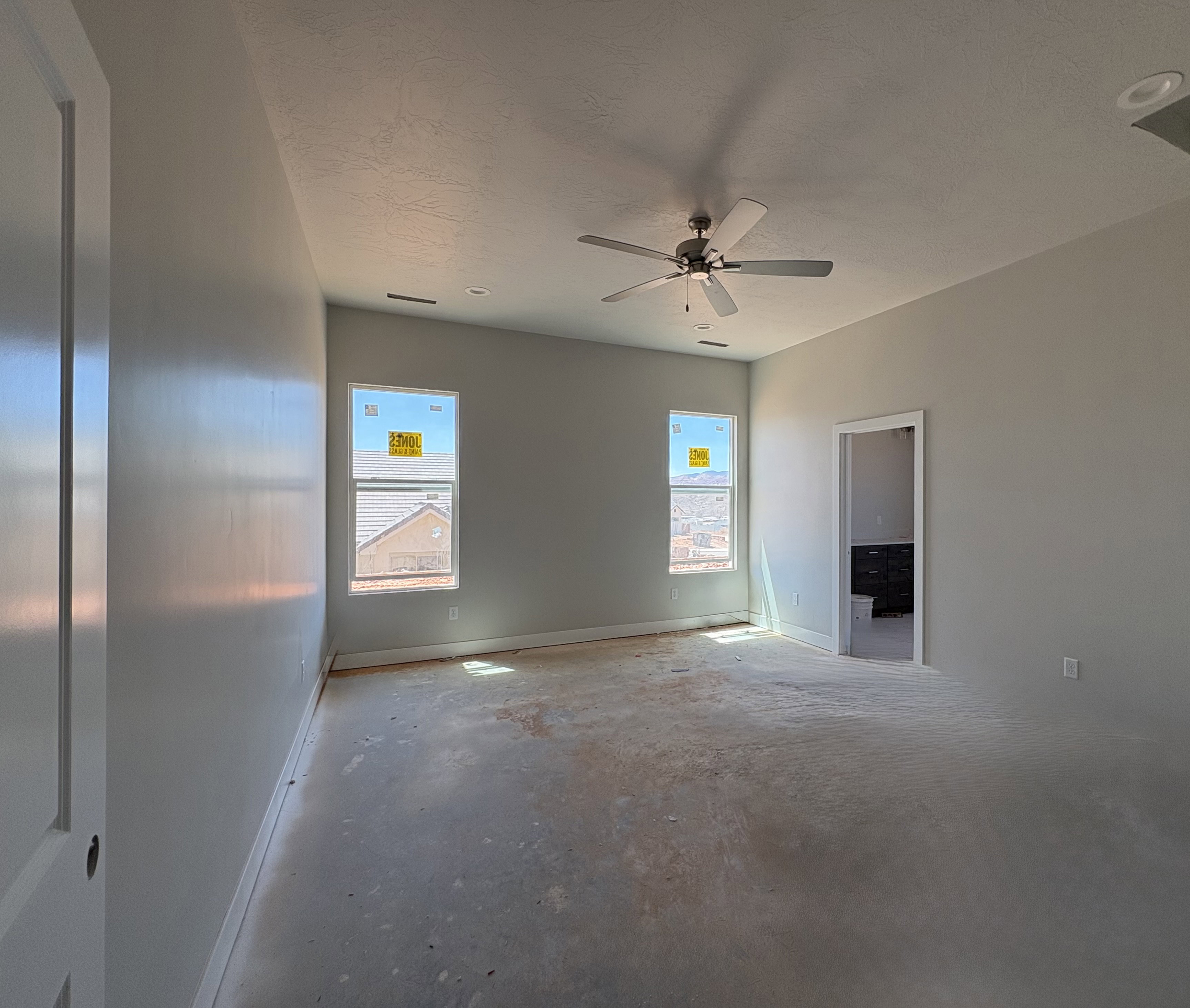 Main floor primary bedroom