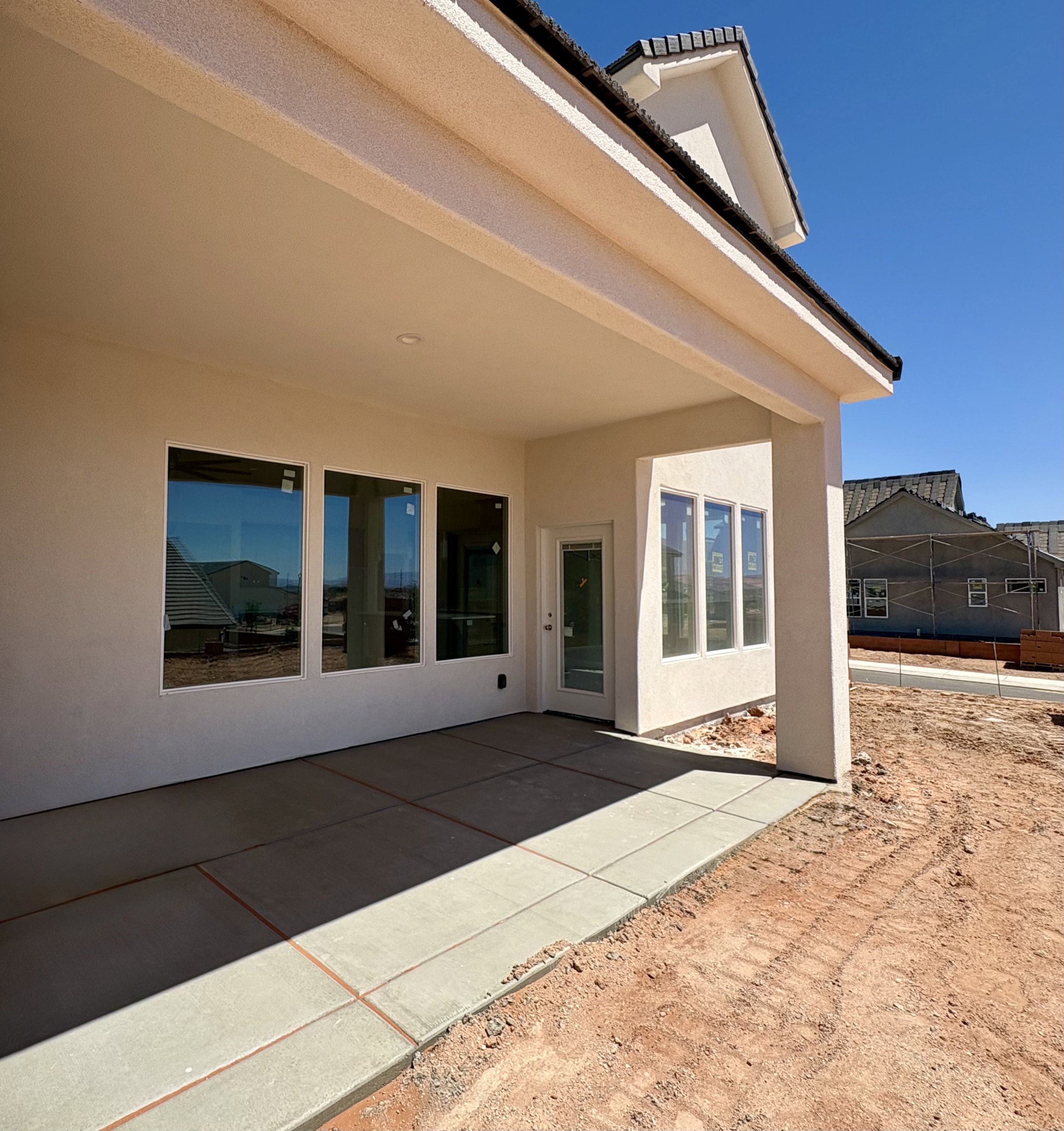 Covered patio