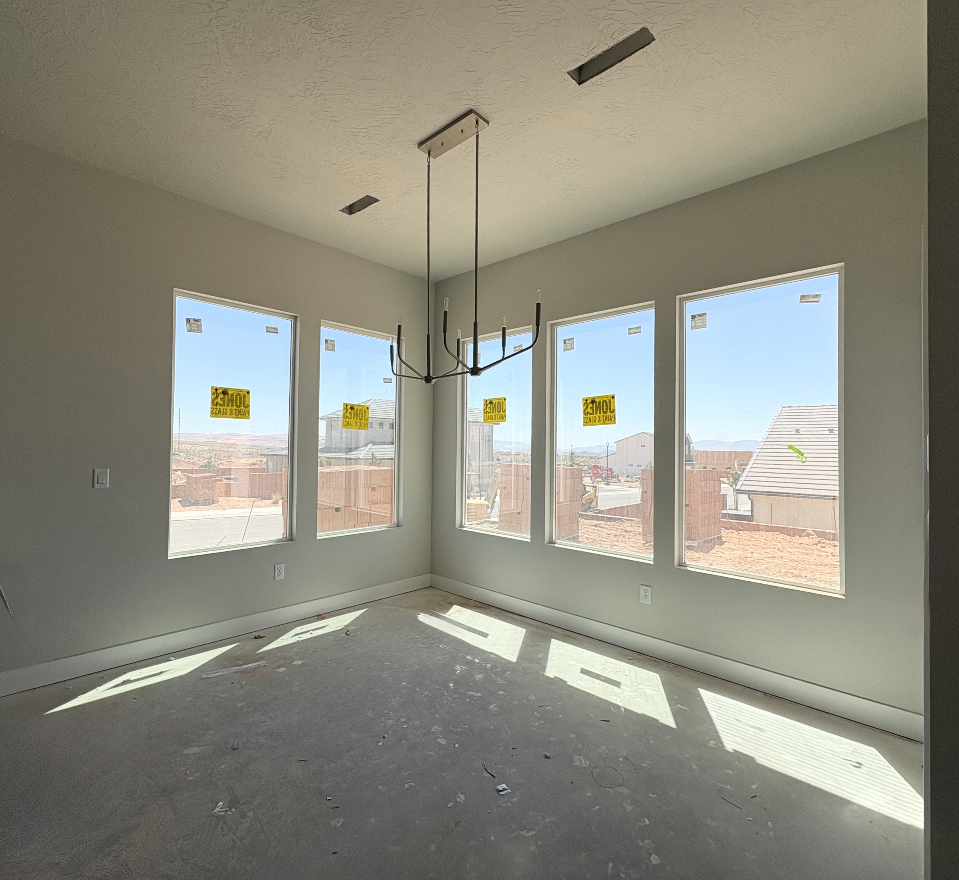 Main floor dining area