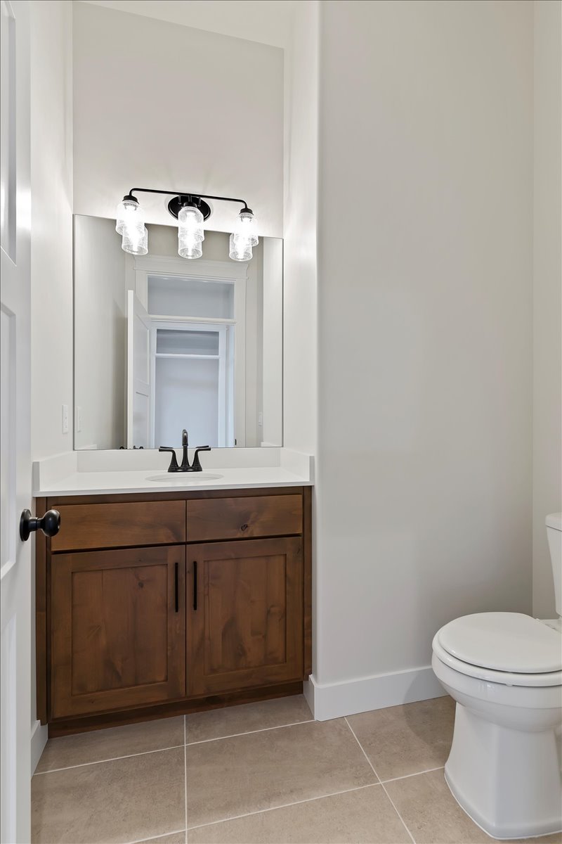 Upstairs Half Bathroom