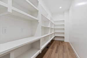 Hidden Pantry behind kitchen