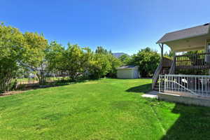 Expansive green lawn providing ample outdoor space
