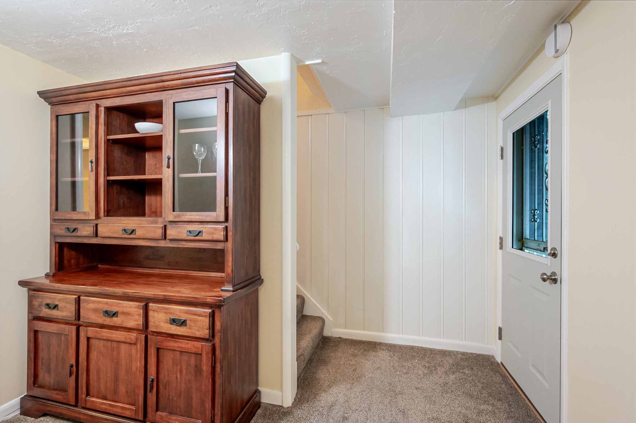 Basement entry