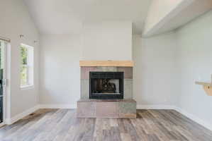 Gas fireplace