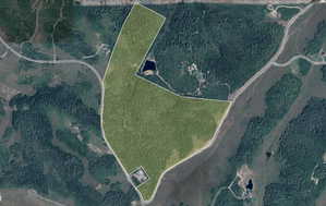 Aerial Survey. Illustrating the property boundaries and land features