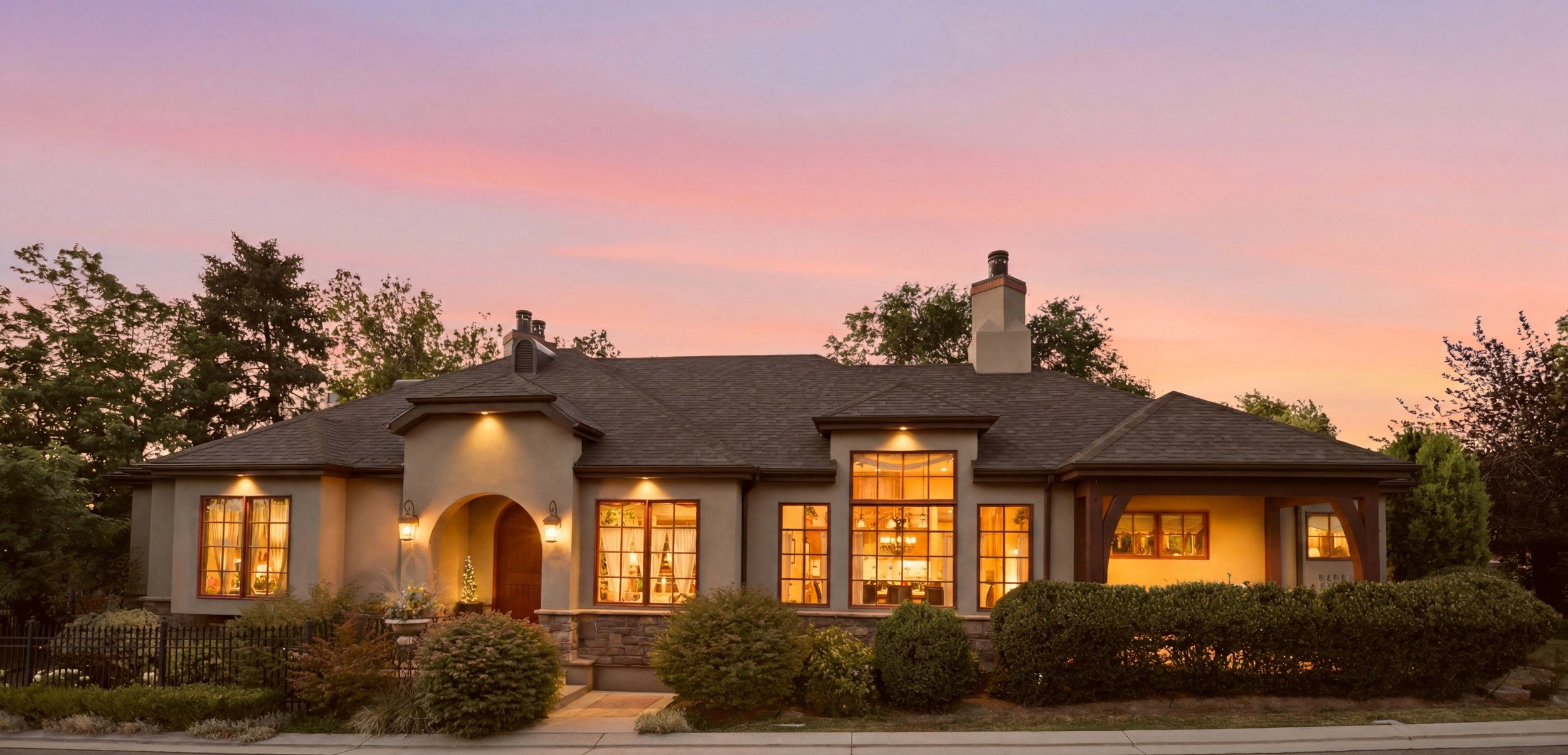 Front Exterior - Twilight