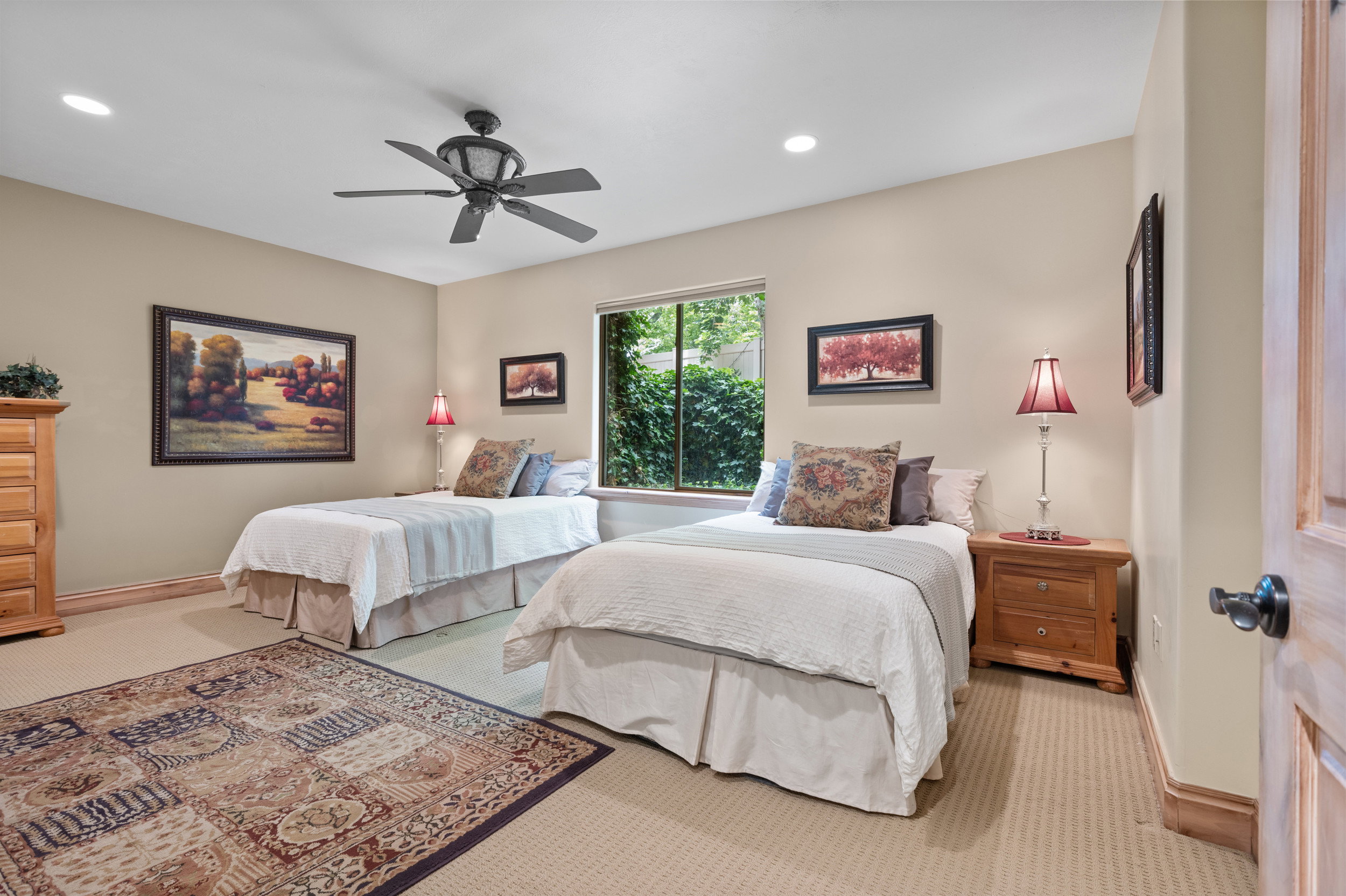 Downstairs Oversized Second Bedroom