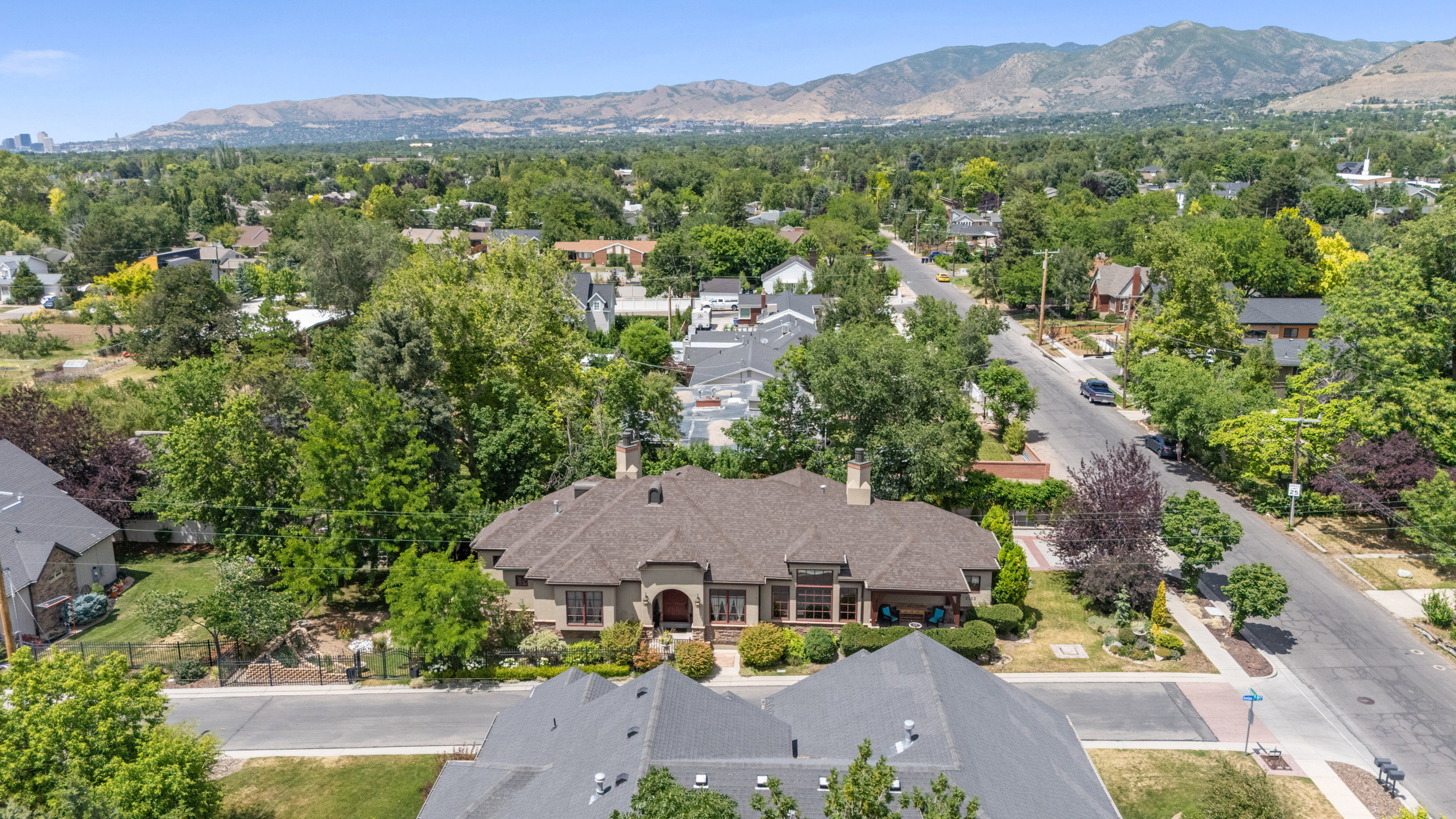 Aerial View Showing Aveline and Connor Street