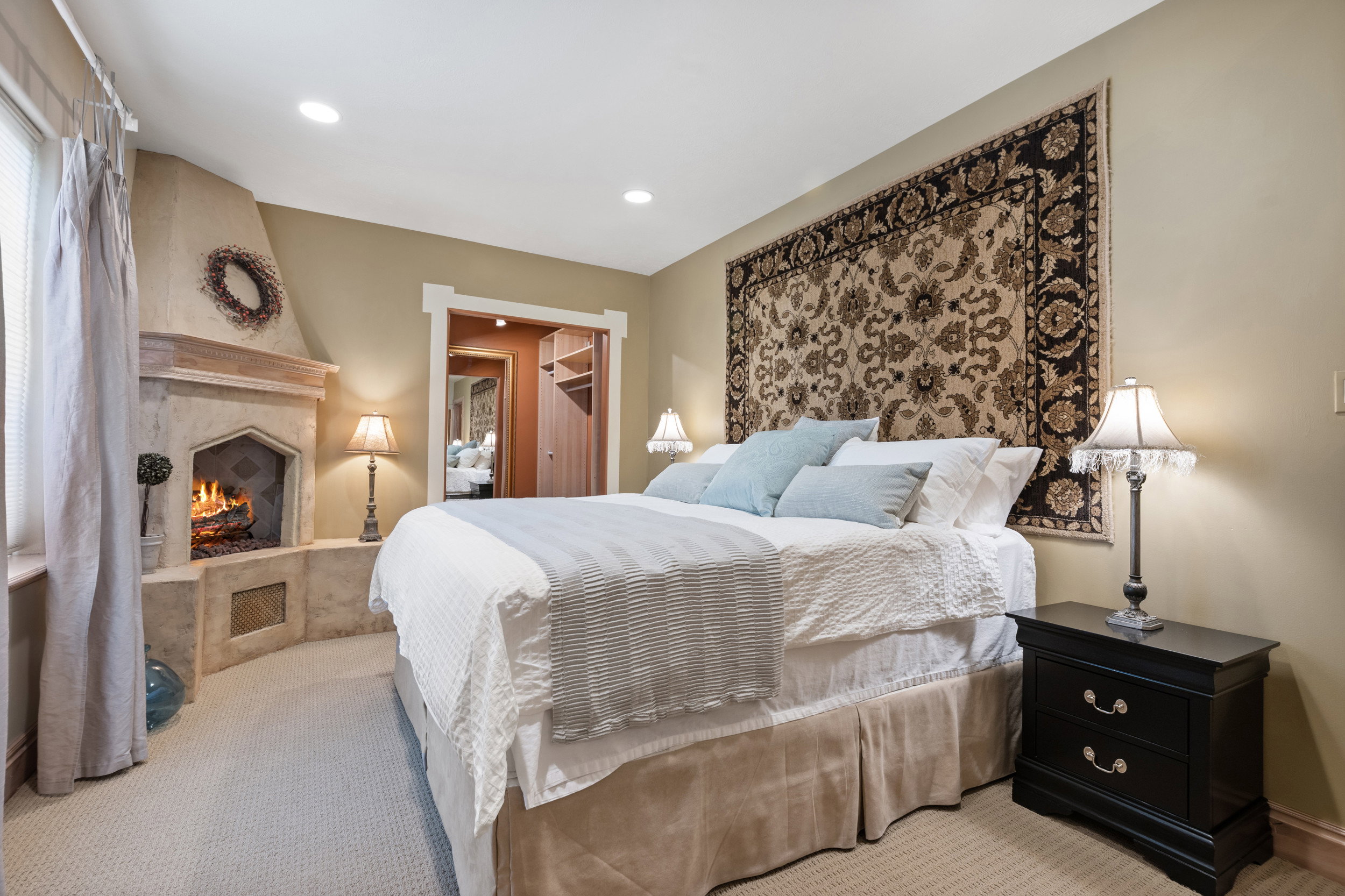 Downstairs Primary with Spacious Closet Built-Ins