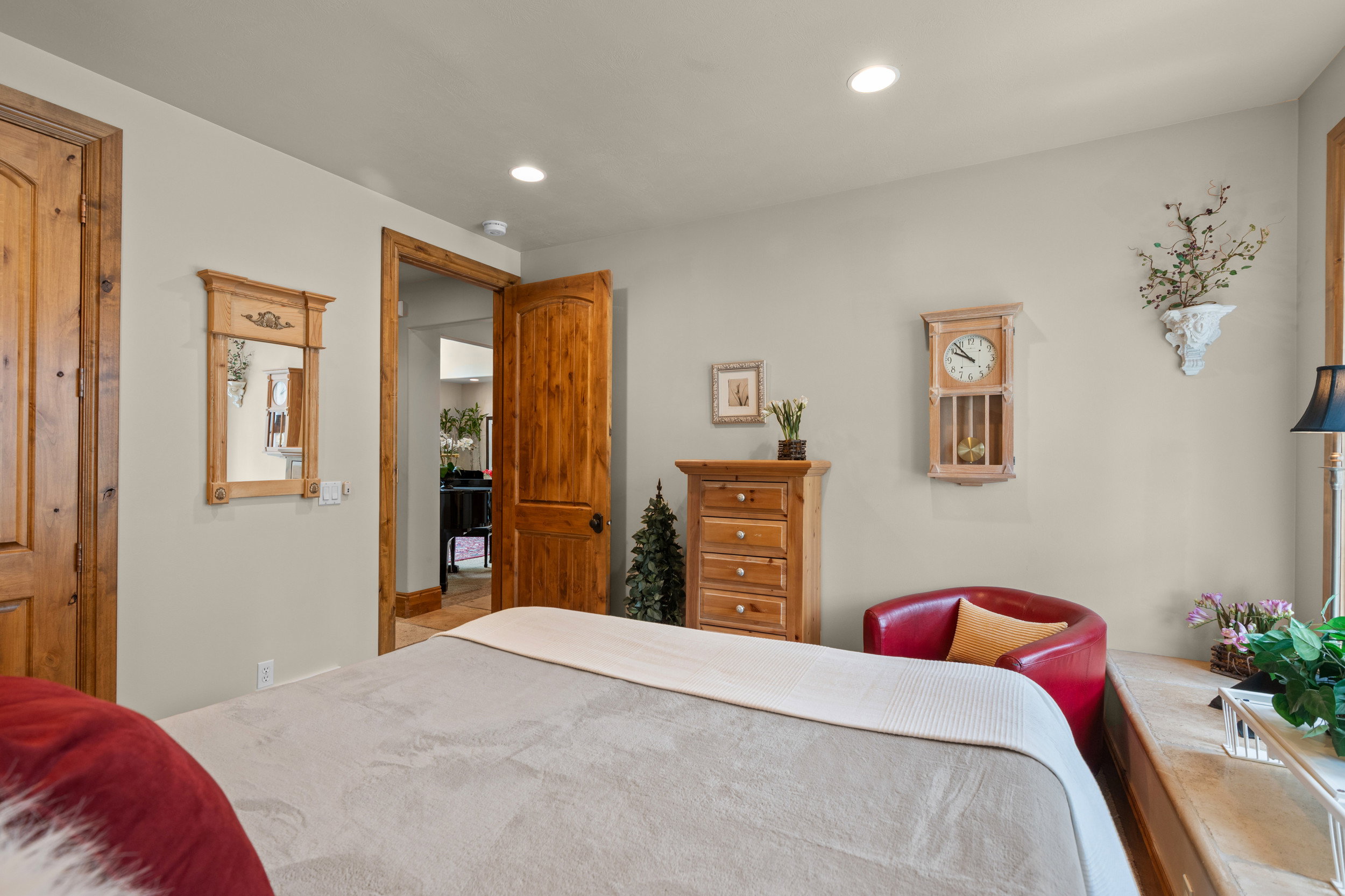 Guest Bedroom with Closet to the Left
