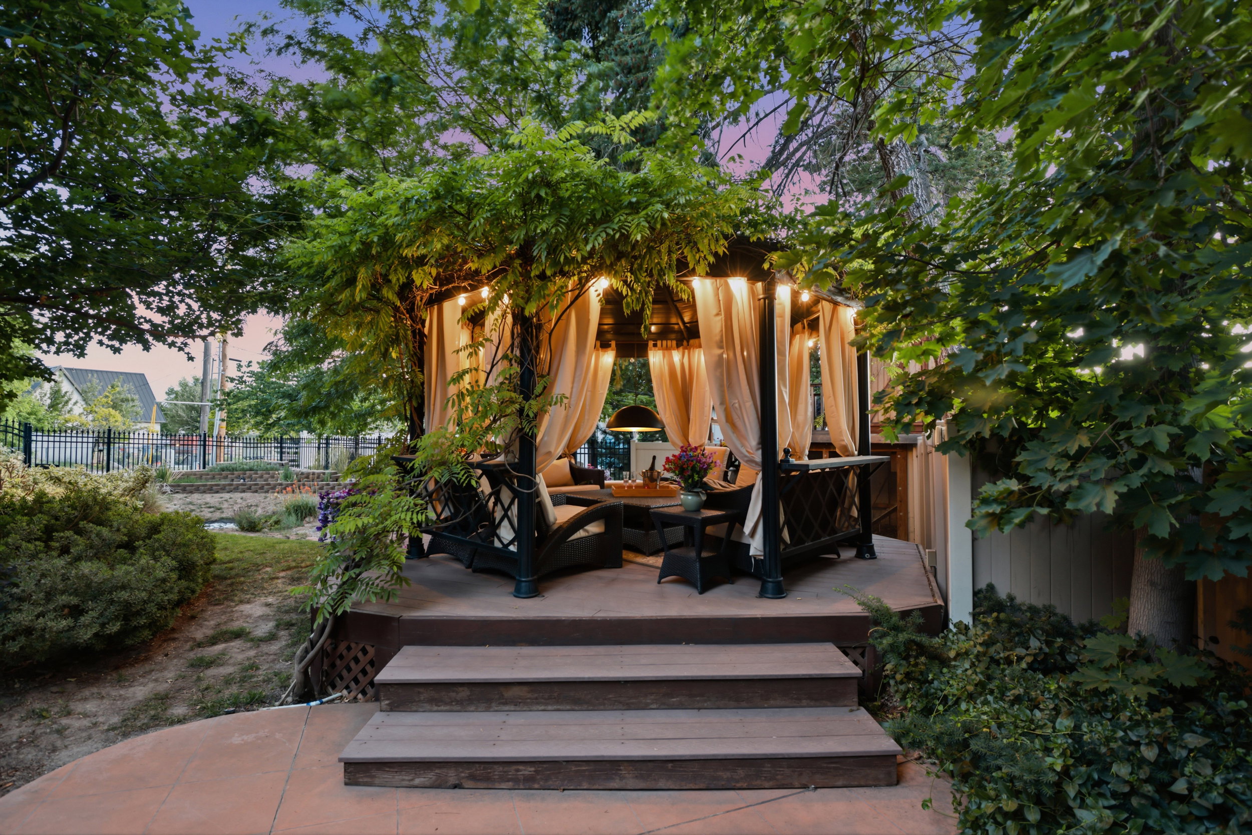 Gazebo at Twilight