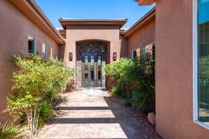 Exterior entry