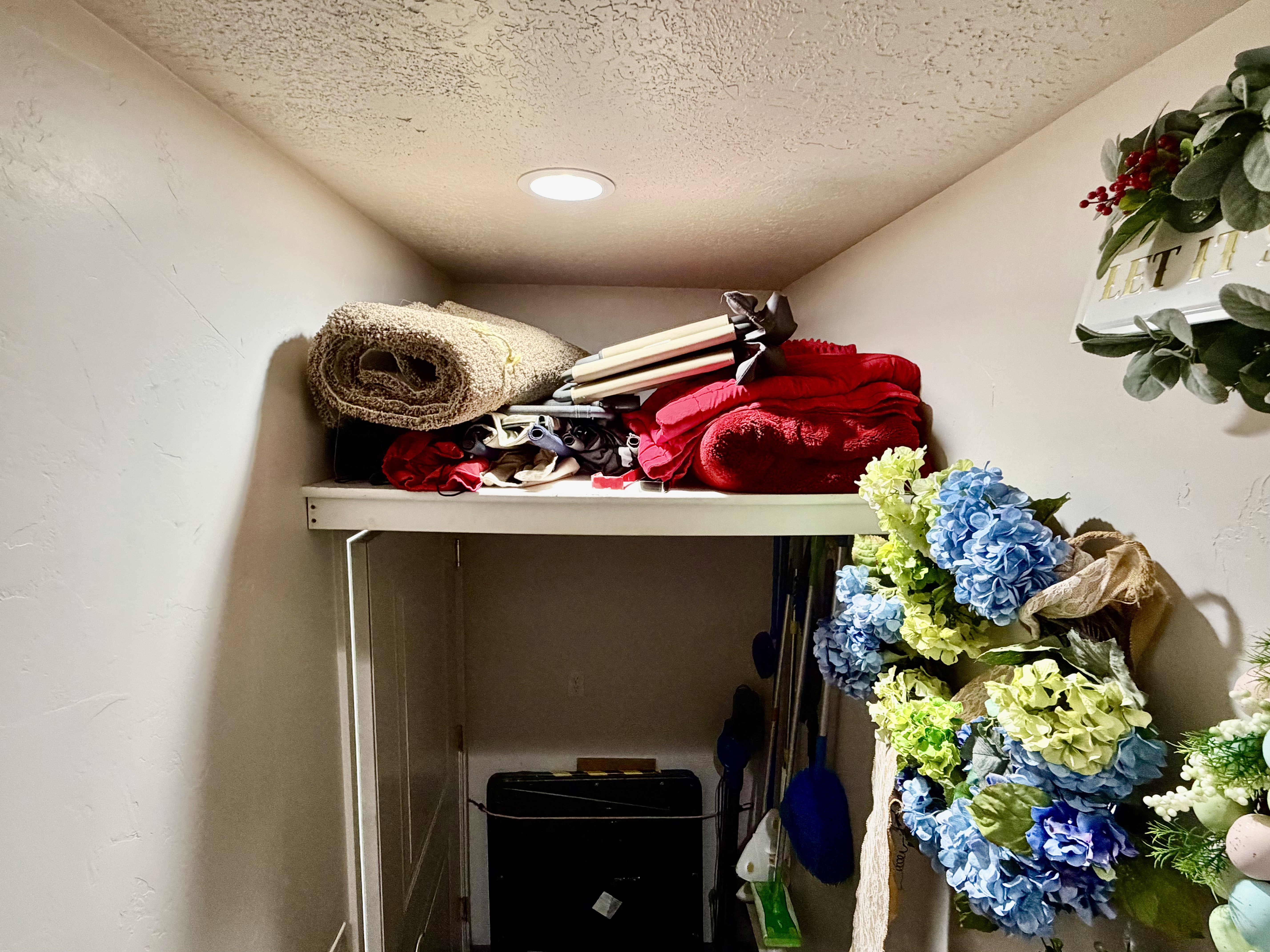 More storage space in attic