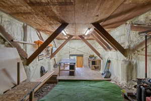 View of additional living space