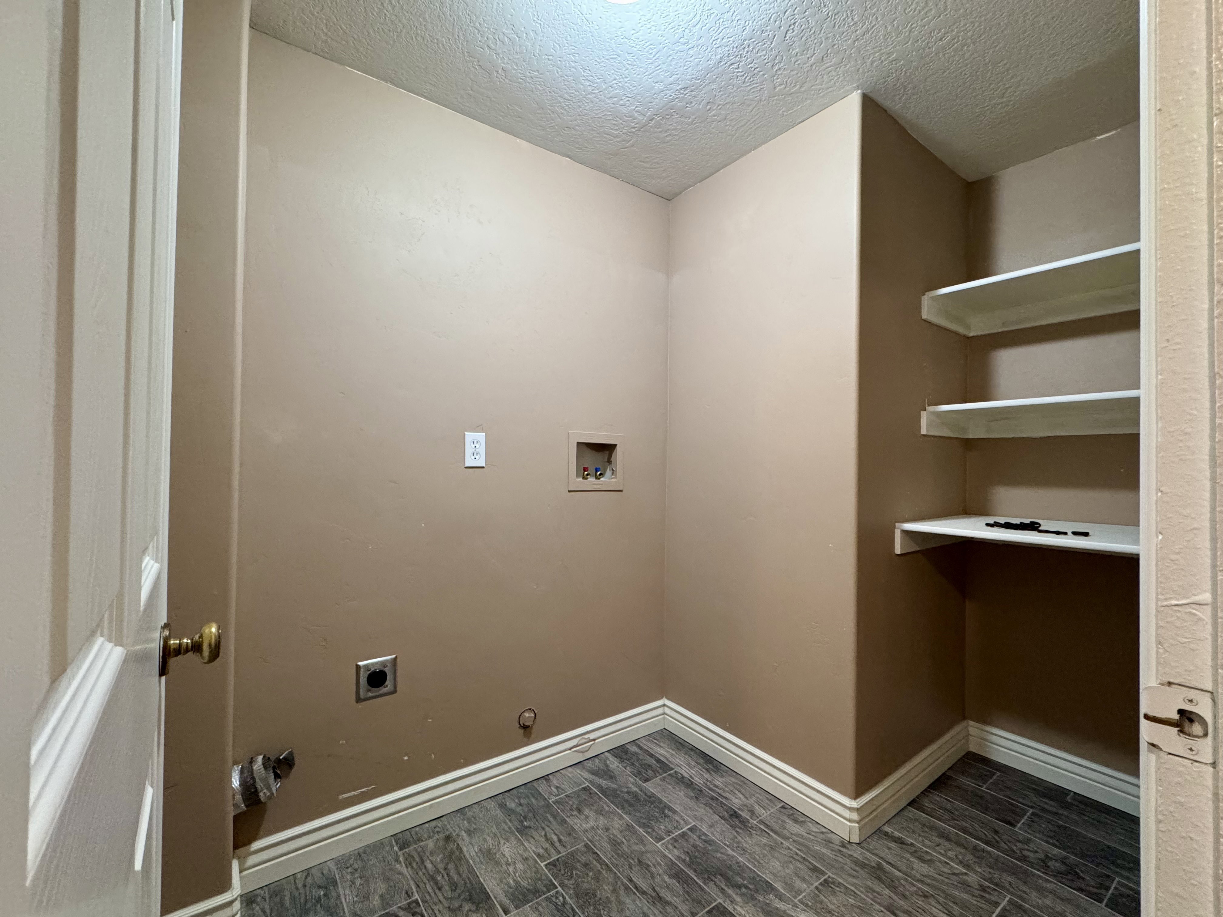 Laundry room on main floor
