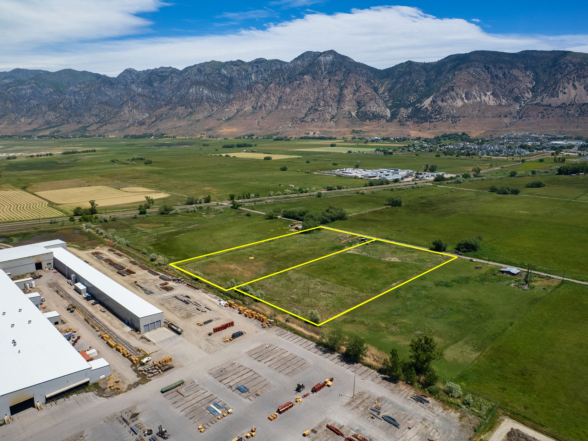 Adjacent 4.50-acre parcel also available for purchase (MLS #2167238), creating the opportunity to acquire one parcel or combine both holdings for an impressive 8.94-acre assemblage in one of Northern Utah’s most strategic growth markets.