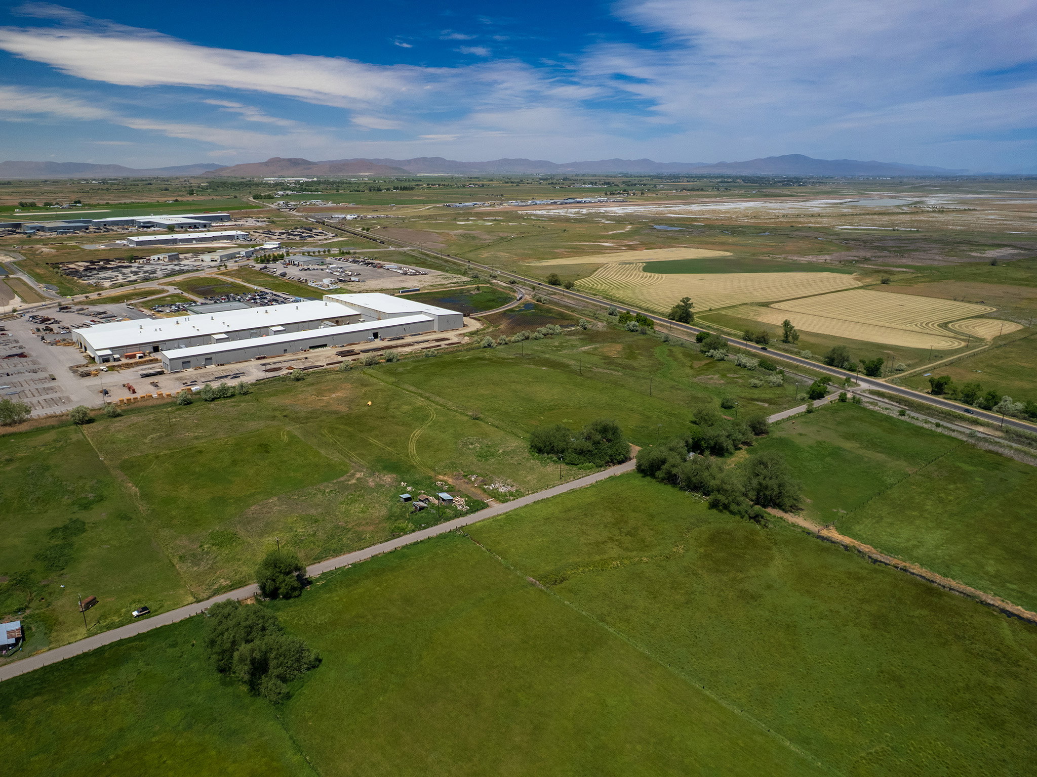 Adjacent 4.50-acre parcel also available for purchase (MLS #2167238), creating the opportunity to acquire one parcel or combine both holdings for an impressive 8.94-acre assemblage in one of Northern Utah’s most strategic growth markets.