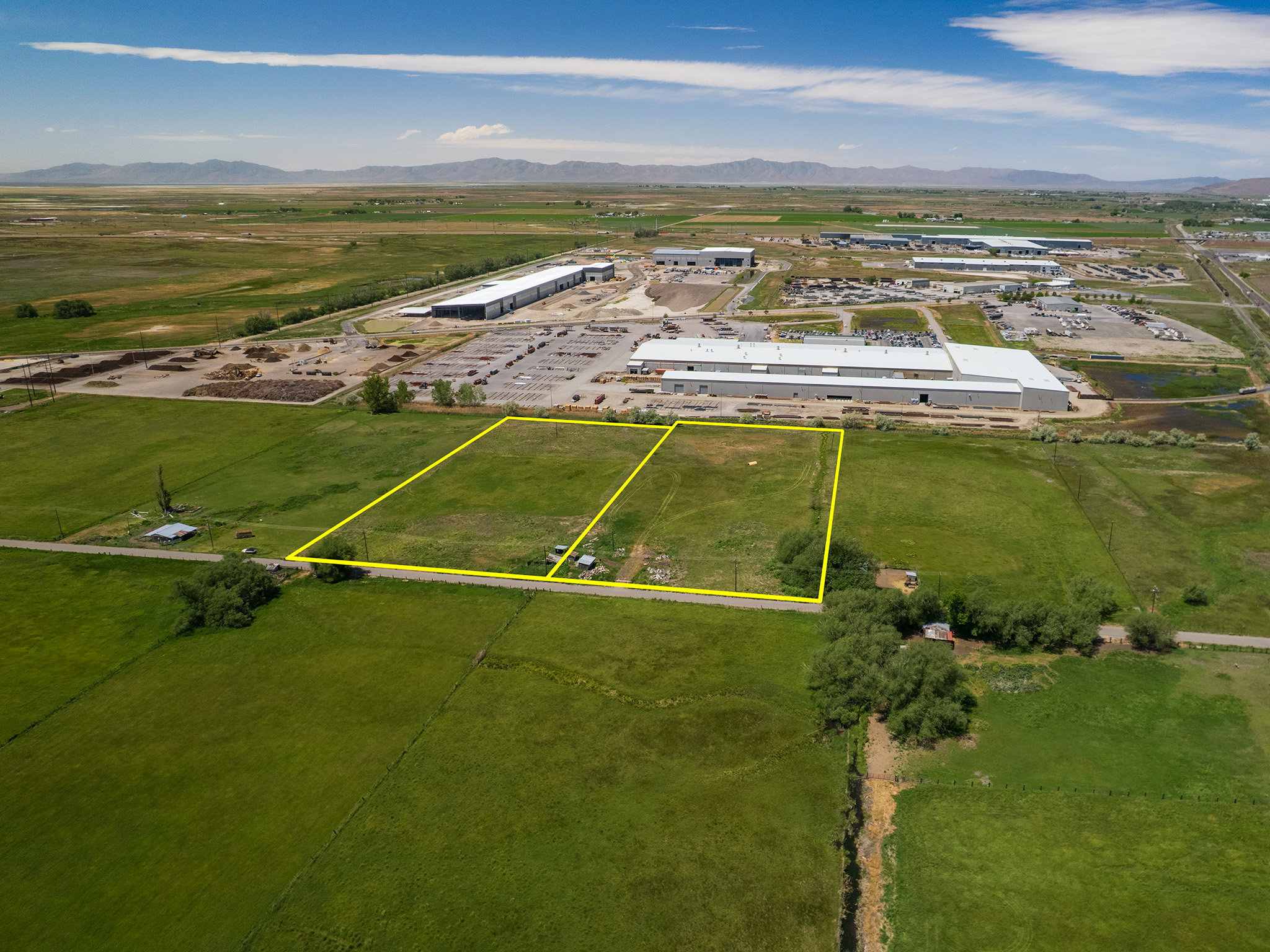 Adjacent 4.50-acre parcel also available for purchase (MLS #2167238), creating the opportunity to acquire one parcel or combine both holdings for an impressive 8.94-acre assemblage in one of Northern Utah’s most strategic growth markets.